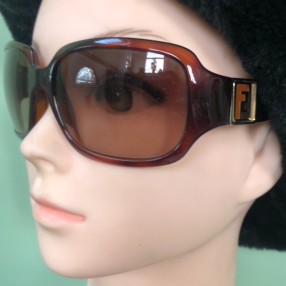 Fendi Brown Sunglasses W/ Brown Case main image 7